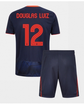 Nottingham Forest Douglas Luiz #12 Maglia Gara Terza Repliche 2025-26 Bambino Maniche Corte